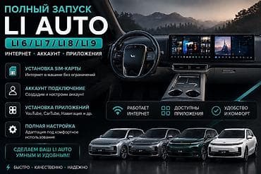 Полный запуск и настройка LI Auto: Li6 / Li7 / Li8 / Li9 Что входит