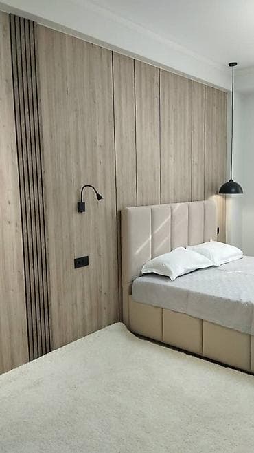 спальный в рассрочку: Спальный гарнитур, Тумба, цвет - Черный — 1