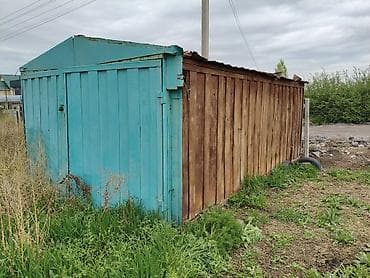 Металлический гараж (разборный бокс) - Материал: стальной лист