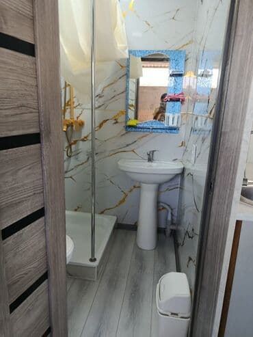 1 комнатный дом: Квартира берилет Ак-Ордо тёплый пол баардык удобство бар — 1