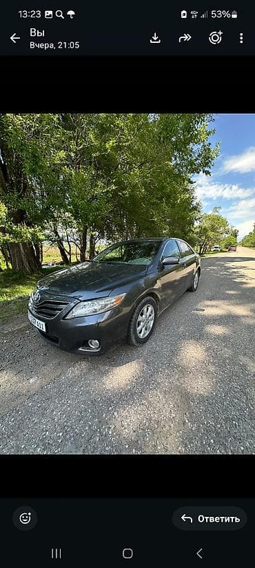 aion v: Toyota Camry: 2010 г., 2.5 л, Автомат, Бензин, Седан — 2