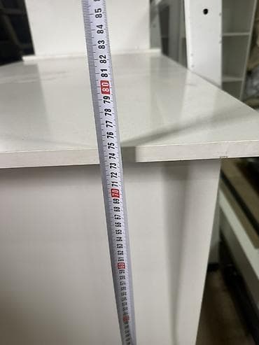 стол письменный: Рабочий Стол из ЛДСП, белый цвет, модульная. Состав и особенности: - — 3