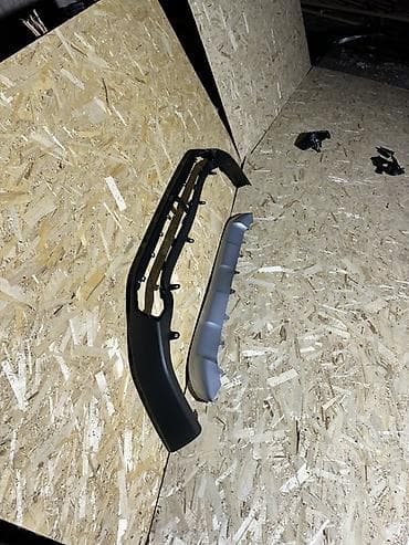 бампер малибу 2: Юбка заднего бампера Toyota, цвет - Черный — 2