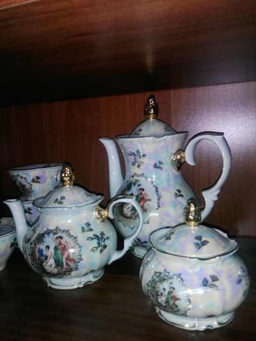 набор посуды мадонна цена: Чайный сервис Мадонна ГДР 1970 года. на 6 персон. Оригинал — 7