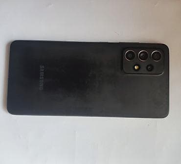 Техника и электроника: Samsung Galaxy A52, Б/у, 128 ГБ, цвет - Черный, 2 SIM — 2