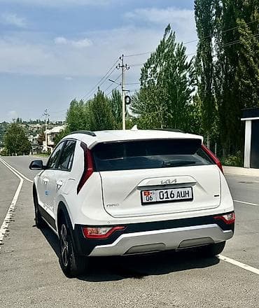 kia morning ош: Kia Niro: 2022 г., 1.6 л, Автомат, Гибрид, Кроссовер — 5