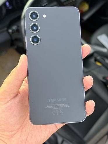 реалии с33: Samsung Galaxy S23 Plus, Б/у, 256 ГБ, цвет - Черный, 2 SIM — 2