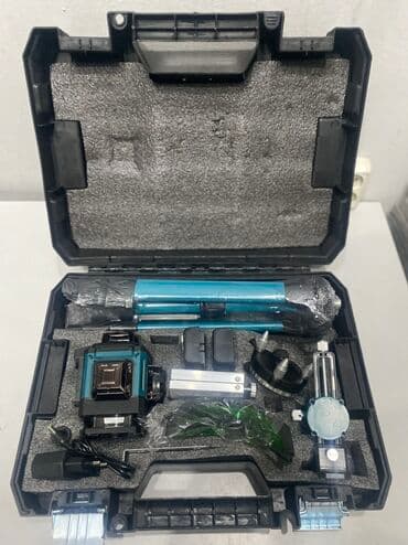 лазер строительство: Лазерный уровень Makita в комплекте с кейсом и аксессуарами — 2