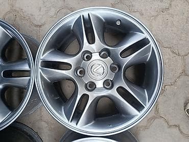 lexus r17: Литые Диски R 17 Lexus, Комплект, отверстий - 5, Б/у — 4