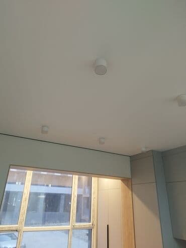 пуф кресло: Натяжной потолок Матовое Монтаж — 7