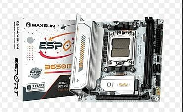 matrex 55: Материнская плата для ПК, Новый, AM5, Mini-ITX — 1