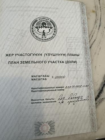 Жер тилкелерин сатуу: 40 соток, Айыл чарба үчүн — 3