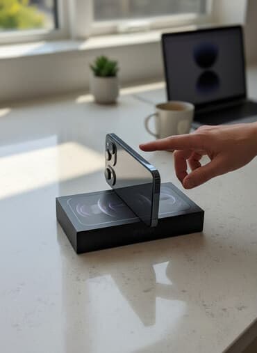 блок питания atx: IPhone 12 Pro, Б/у, 256 ГБ, Pacific Blue, Коробка, 98 % — 3