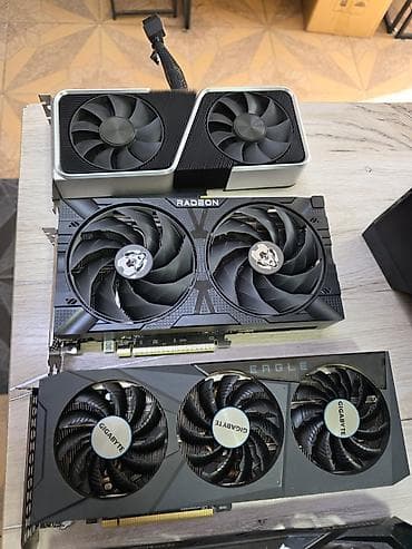 Техника жана электроника: ПК үчүн видео карта, Колдонулган, Intel, GeForce RTX, 8 ГБ — 3