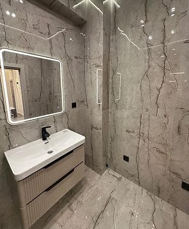 алинур: 2 комнаты, 84 м², Элитка, 11 этаж, Дизайнерский ремонт — 7