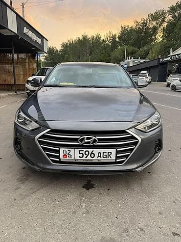 volvo 480: Hyundai Avante: 2018 г., 1.6 л, Автомат, Бензин, Седан — 1