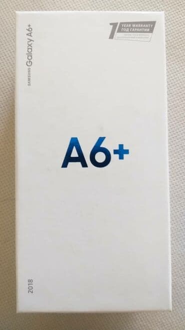 Samsung Galaxy A6 Plus, Б/у, 32 ГБ, цвет - Синий, 2 SIM