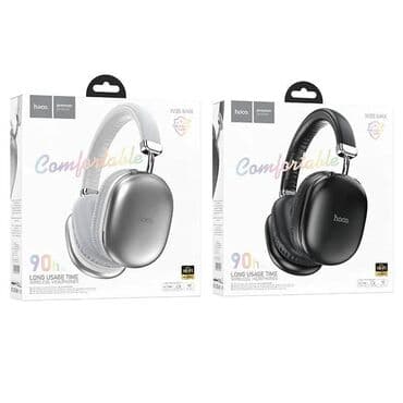 накладные наушники для телефона: Полноразмерные, Hoco, Новый, Беспроводные (Bluetooth), Классические — 4