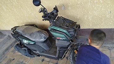 зарядка желмаян: Скутер GY6 «Tank»/«G5T» (камуфляжно‑зеленый) - Класс — 2