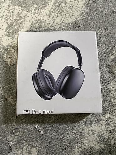 наушники marshall бишкек: Беспроводные накладные наушники P9 Pro Max - Формат: полноразмерные — 1
