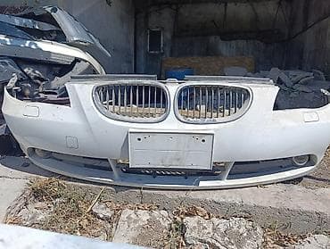 Унаа: Передний бампер BMW 5 серии (E60/E61, дорестайлинг). Оригинальная — 2