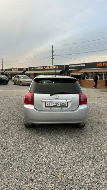 цены на машины бишкек: Toyota Allex: 2003 г., Автомат, Бензин, Хэтчбэк — 1