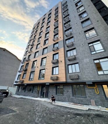 купить квартиру под самоотделку в бишкеке: 2 комнаты, 72 м², Элитка, 5 этаж, ПСО (под самоотделку) — 1