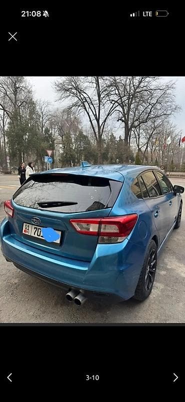 outback bs: Subaru Impreza: 2017 г., Бензин, Хэтчбэк — 3
