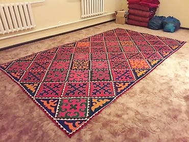 Другой текстиль: Туш кийиз сделанное тонкой, ручной работой, из натурального, тонкого — 2