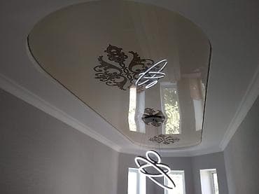 натяжные потолки бишкек фото: Натяжной потолок Глянцевое, Матовое Гарантия, Монтаж, Бесплатный замер — 6