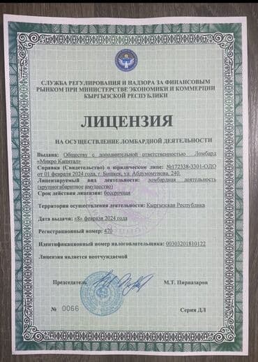 инструменты в расрочку: Ломбард, Компания | Займ | Без поручителей — 2