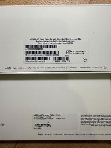 apple watch 3 nike: Apple Watch Series 8, 45 мм, корпус из нержавеющей стали цвета Gold — 4