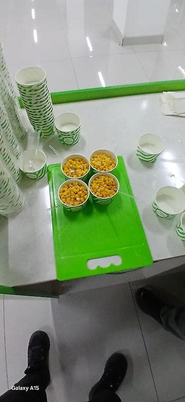 туалет жасайбыз: Точка продажи горячей сладкой кукурузы в стаканчиках - Формат — 7