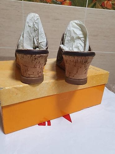 обувь на лето: Продам новые летние сабо шлепанцыподошва натуральная пробка — 8