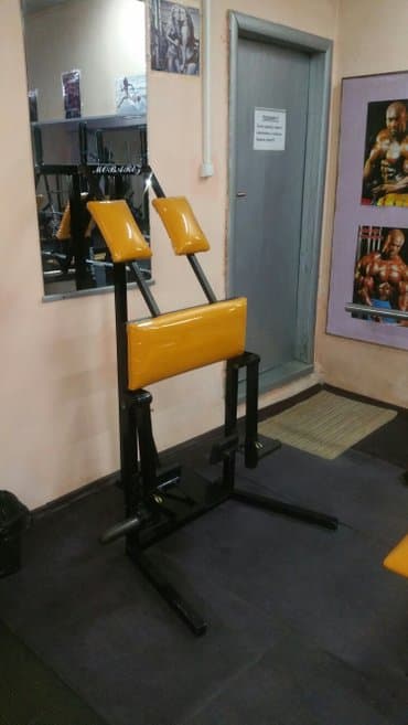 разгибание ног: Тренажер! сгибание стоя! Power max! в идеальном состоянии — 1