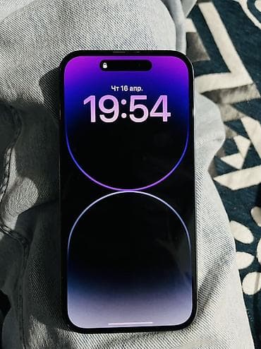 redmi note 8 64: IPhone 14 Pro, Б/у, 256 ГБ, Deep Purple, 75 % — 2