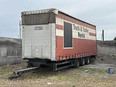 фронтальный погрузчик 3 кубовый: Прицеп, Шторный, 8 т, Б/у — 7