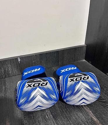 мужские обувь: Перчатки для ММА RDX (синие)из чемпионата мираиммаф абу даби - — 1