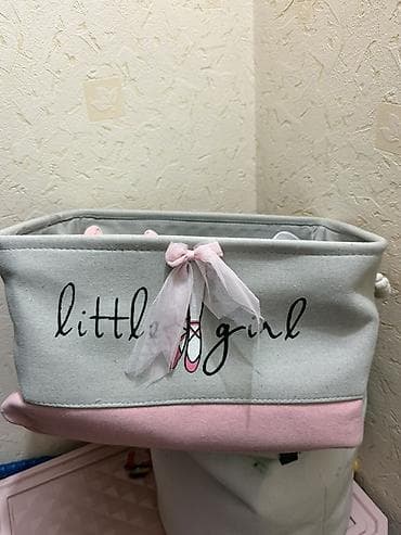 куплю корзины: Корзина для вещей, цвет - Розовый — 2