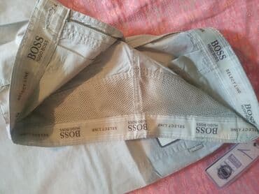 Брюки: Мужские брюки, 5XL, Boss, Новый, цвет - Серый, Самовывоз — 6