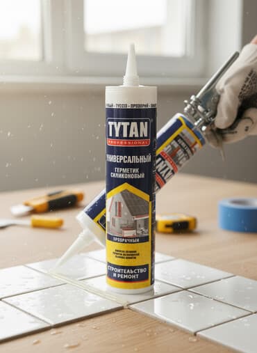 Универсальный силиконовый герметик Tytan Professional подходит для