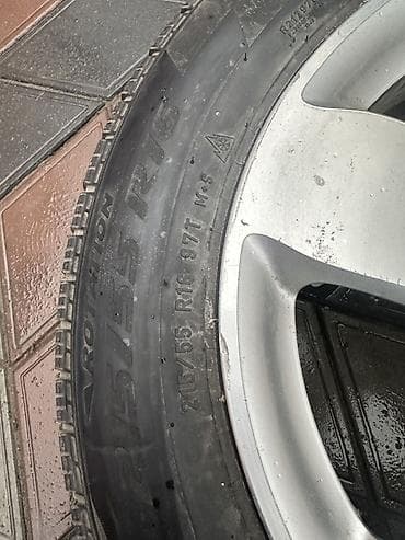 r13 155 65: Колеса в сборе 215 / 55 / R 16, Зима, 1 шт, Легковые, Литые, отверстий - 5 — 2