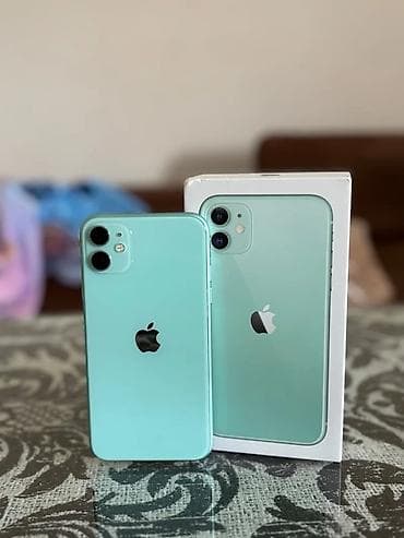 redmi 11 т: IPhone 11, 128 ГБ, Жашыл, Заряддоочу түзүлүш, Коргоочу айнек, Каптама — 2