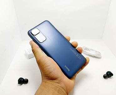 nokia e: Redmi, Redmi Note 11S, Б/у, 128 ГБ, цвет - Синий, 2 SIM — 2