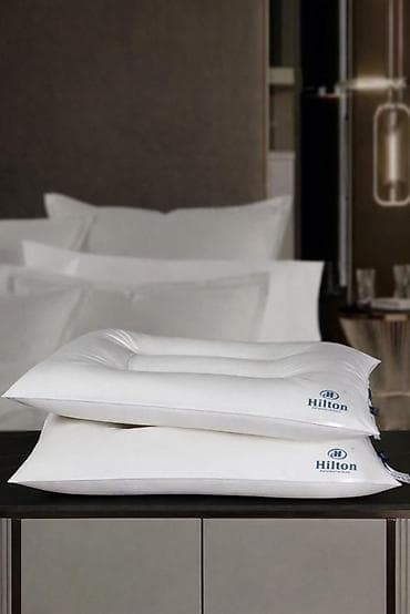 Жаздыктар: Подушки и коврики для ванной Hilton — домашний комфорт уровня отеля - — 4