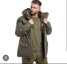 Үлпөт көйнөктөрү жана аксессуарлар: Мужская зимняя куртка-парка тактического бесплатное доставка - — 9