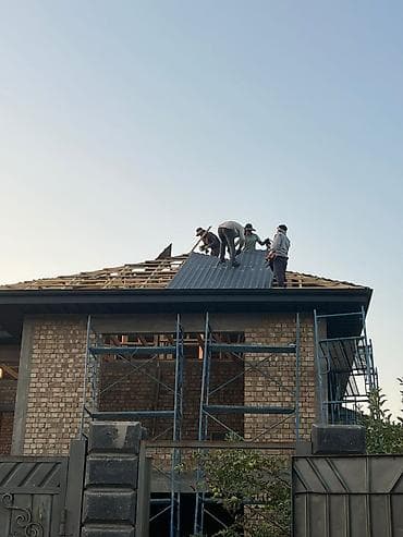 Буюртмага тосмолор: Металлическая кровля и подшивка карнизов - Профессиональный монтаж — 4