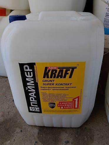 Праймер KRAFT Grunt Super Kontakt — водно-дисперсионная грунтовка — 1