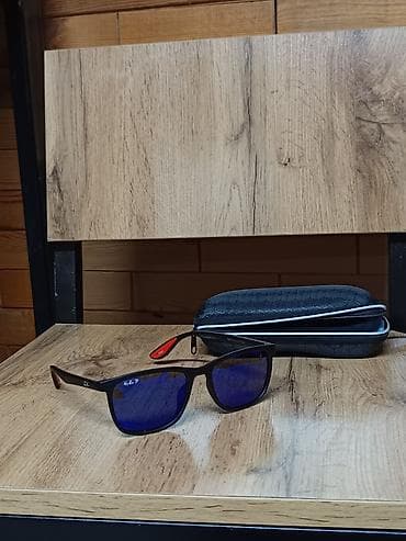 coros pace: Солнцезащитные очки очки, Ray-Ban, Мужские, Прямоугольные, Линзы поляризованные, Новый — 2