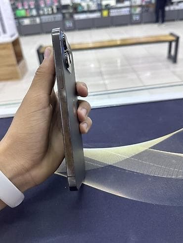 купить айфон 16 про макс в бишкеке: IPhone 13 Pro Max, Б/у, 256 ГБ, Black Titanium, Кабель, В рассрочку, 84 % — 4
